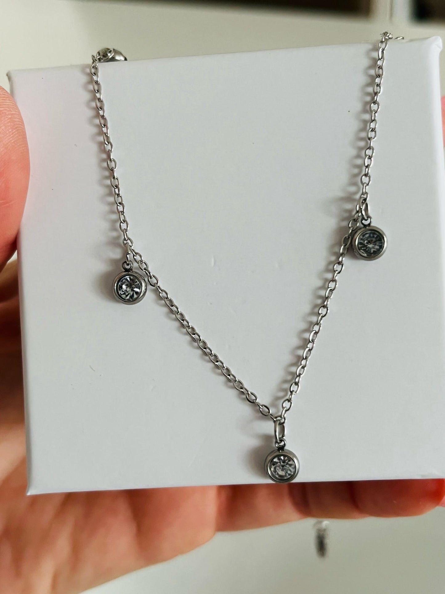 Collana collier Olivia silver