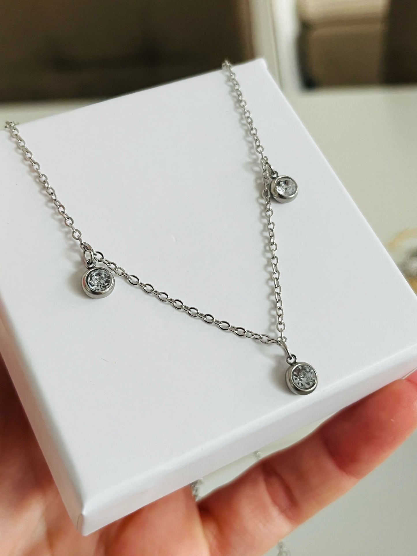 Collana collier Olivia silver